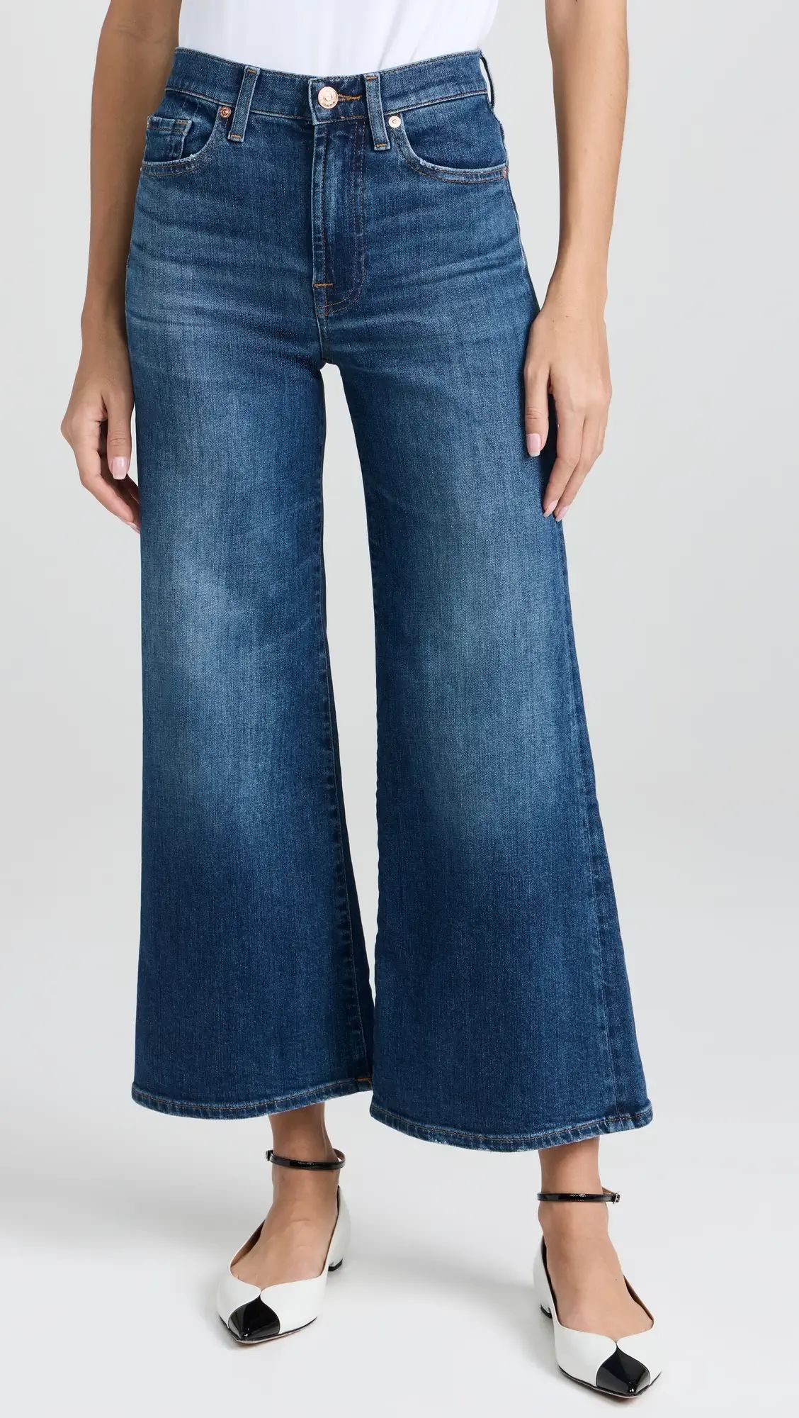7 For All Mankind Cropped Jo Jeans | Shopbop | Shopbop