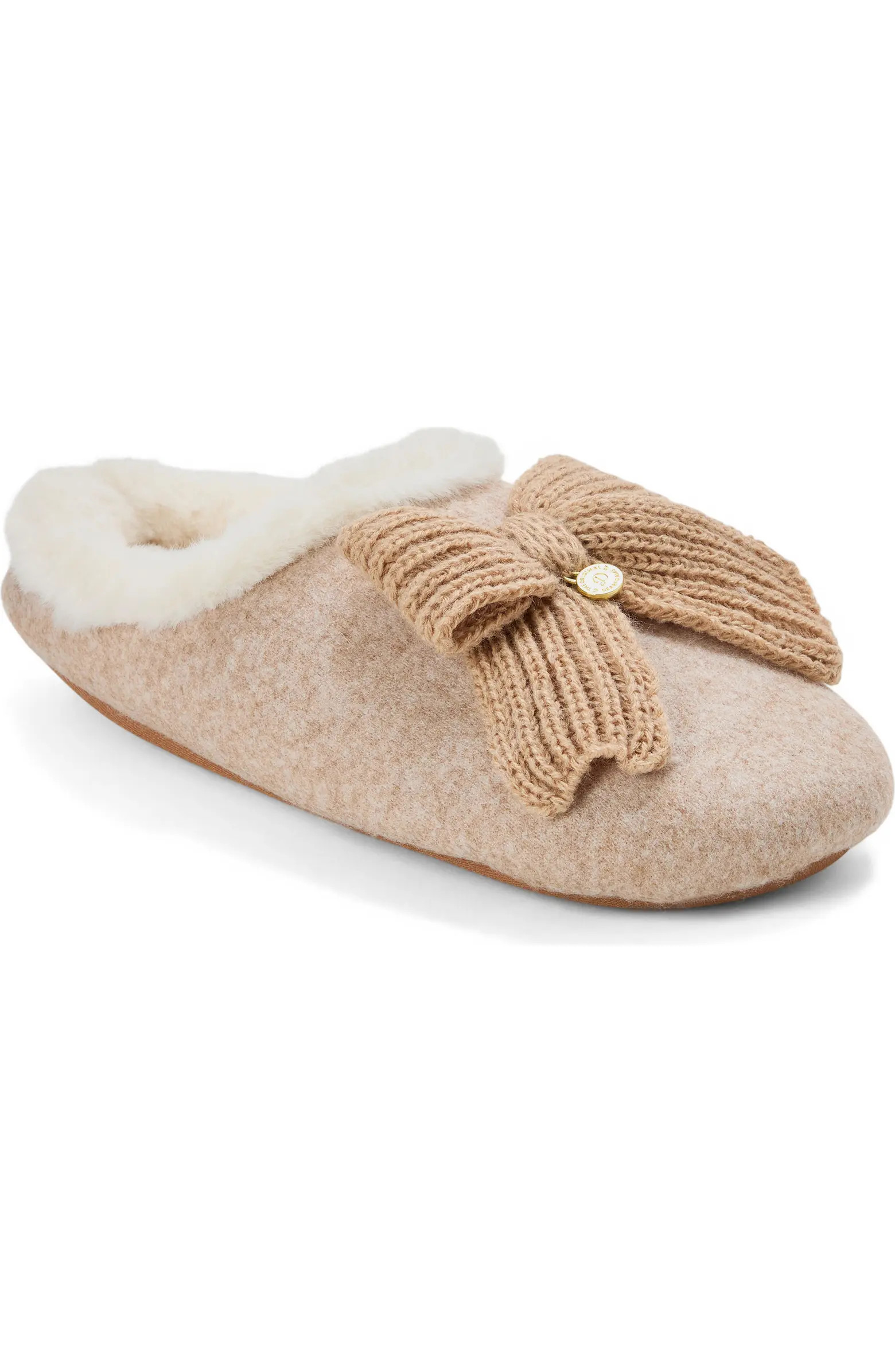 Josie Knit Clog Slipper with Bow (Women) | Nordstrom