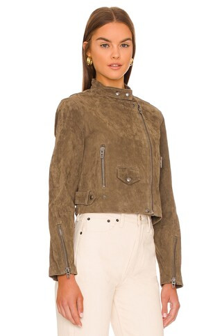 BLANKNYC Suede Moto Jacket in Run For It from Revolve.com | Revolve Clothing (Global)