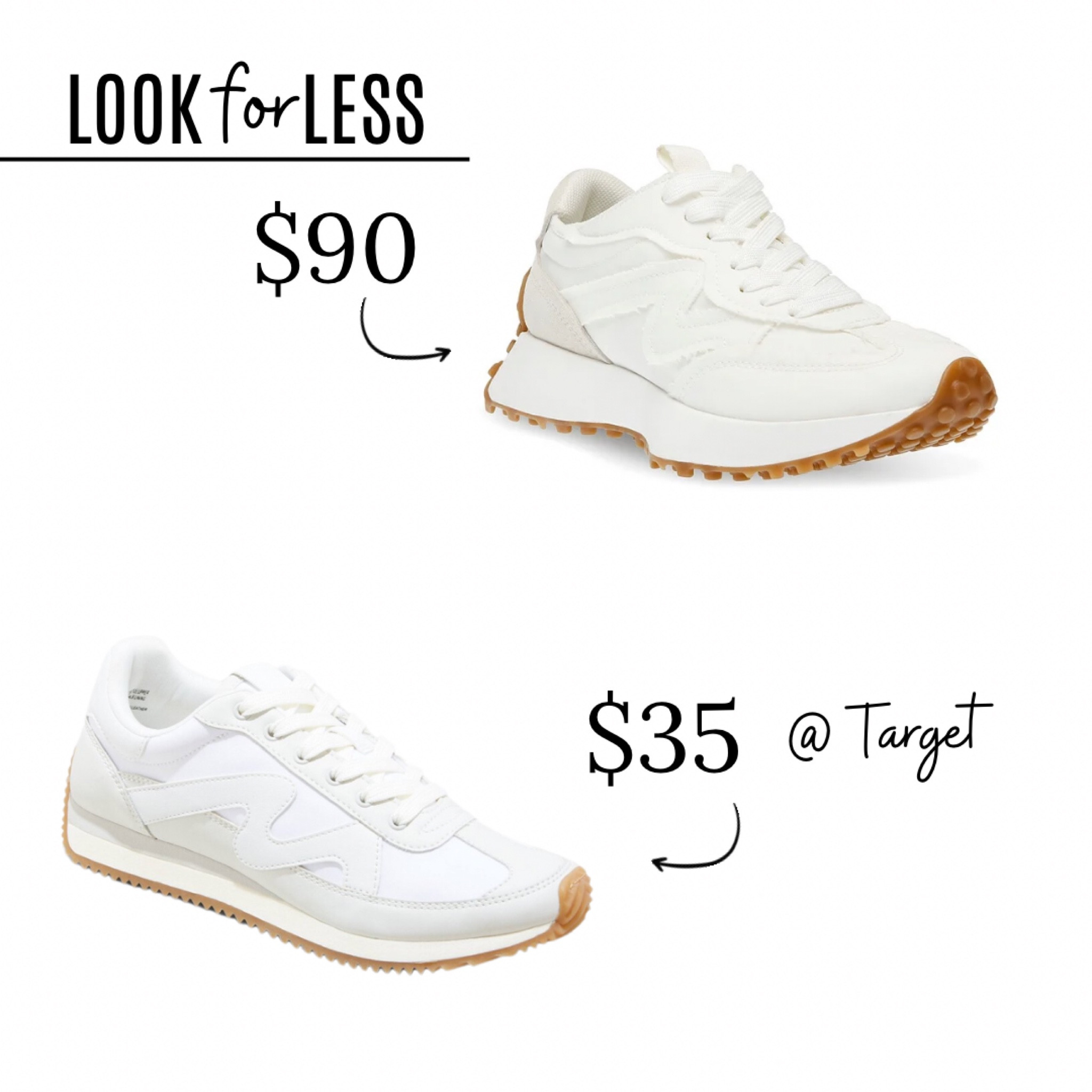 Target look for less sneakers - 

#LTKshoecrush #LTKMostLoved #LTKfindsunder50