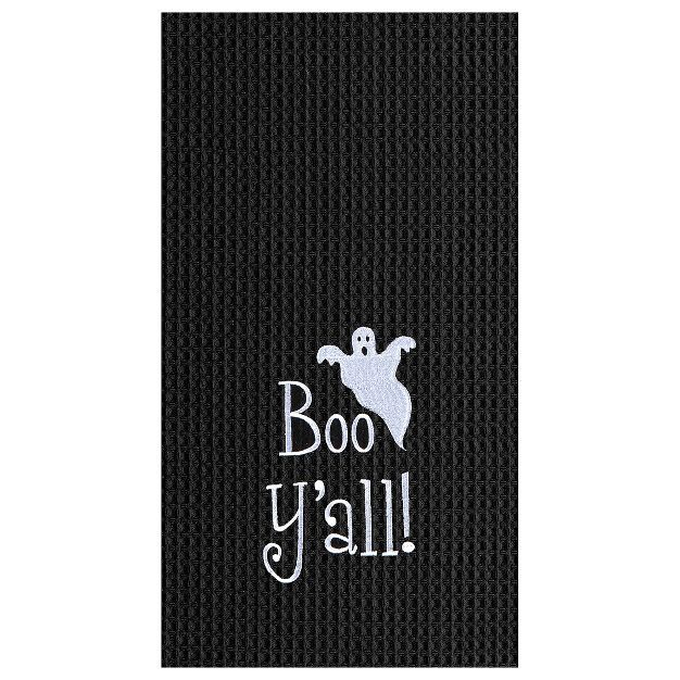 C&F Home Boo Y 'all! Halloween Waffle Weave Kitchen Towel | Target
