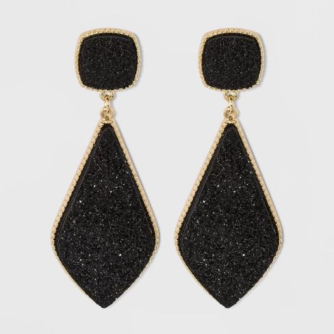 SUGARFIX by BaubleBar Glamorous Druzy Drop Earrings | Target