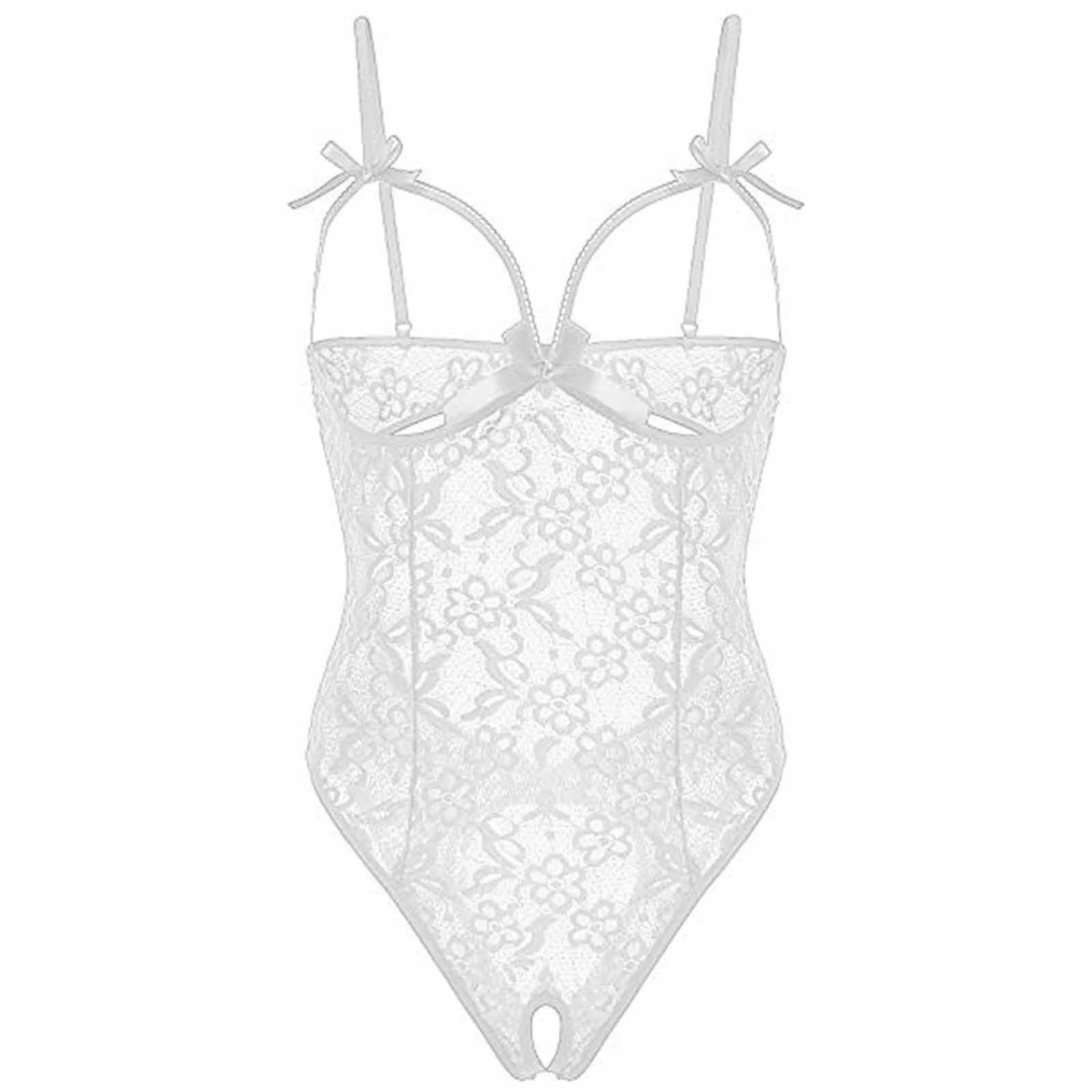 Brilliant Women's Plus and Regular Sizes Ladies Cool Girl Lace Solid Sedin Seductive Sling Jumpsu... | Walmart (US)