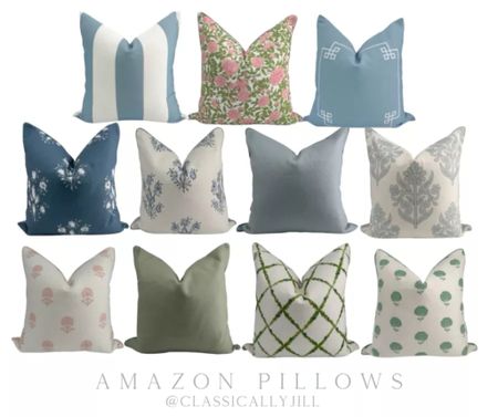 Amazon Pillows, throw pillows, grandmillennial throw pillows

#LTKhome #LTKsalealert #LTKfindsunder50