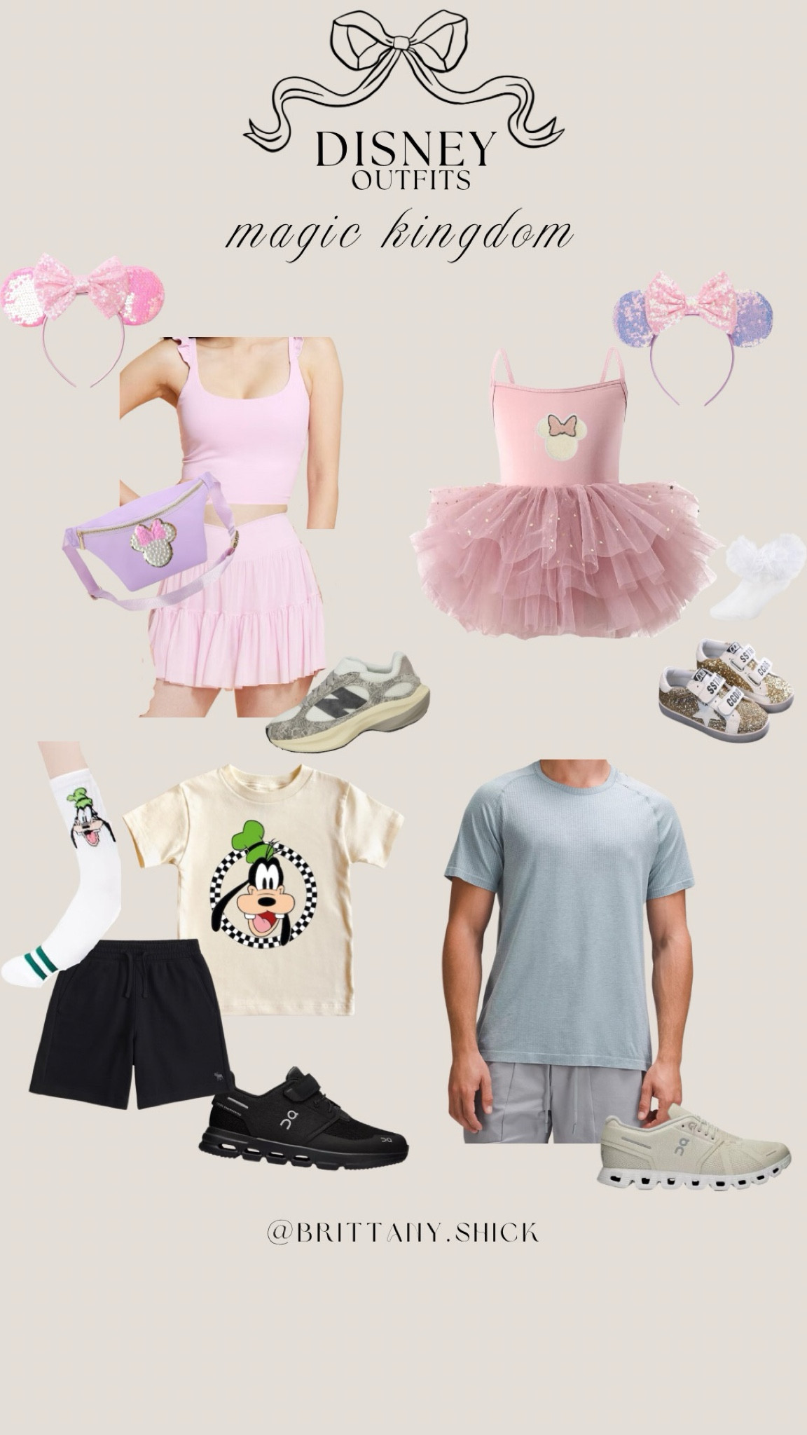 Disney world outfits magic kingdom mom dad toddler girl boy pink purple goofy affordable men’s lululemon comfy sneakers ruffle socks tutu matching coordinating outfit clothes 

#LTKKids #LTKFamily #LTKFindsUnder50