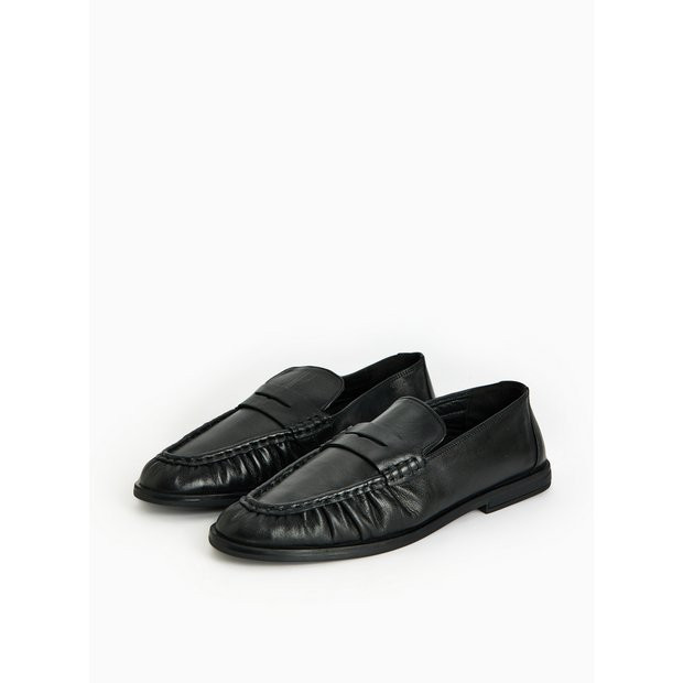 Black Leather Loafers 7 | Tu Clothing
