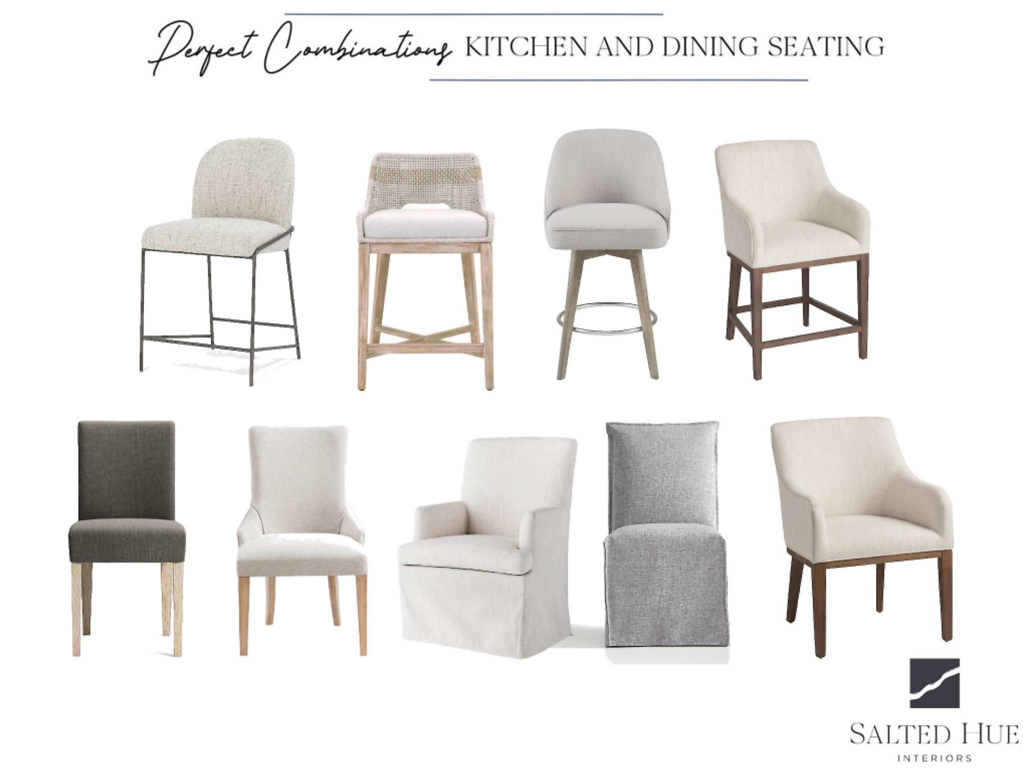 kitchen seating, dining room seating, tan, neutral, beige, barstool, wood, metal, gray, cloth, matching, pairs, combinations

#LTKhome #LTKstyletip