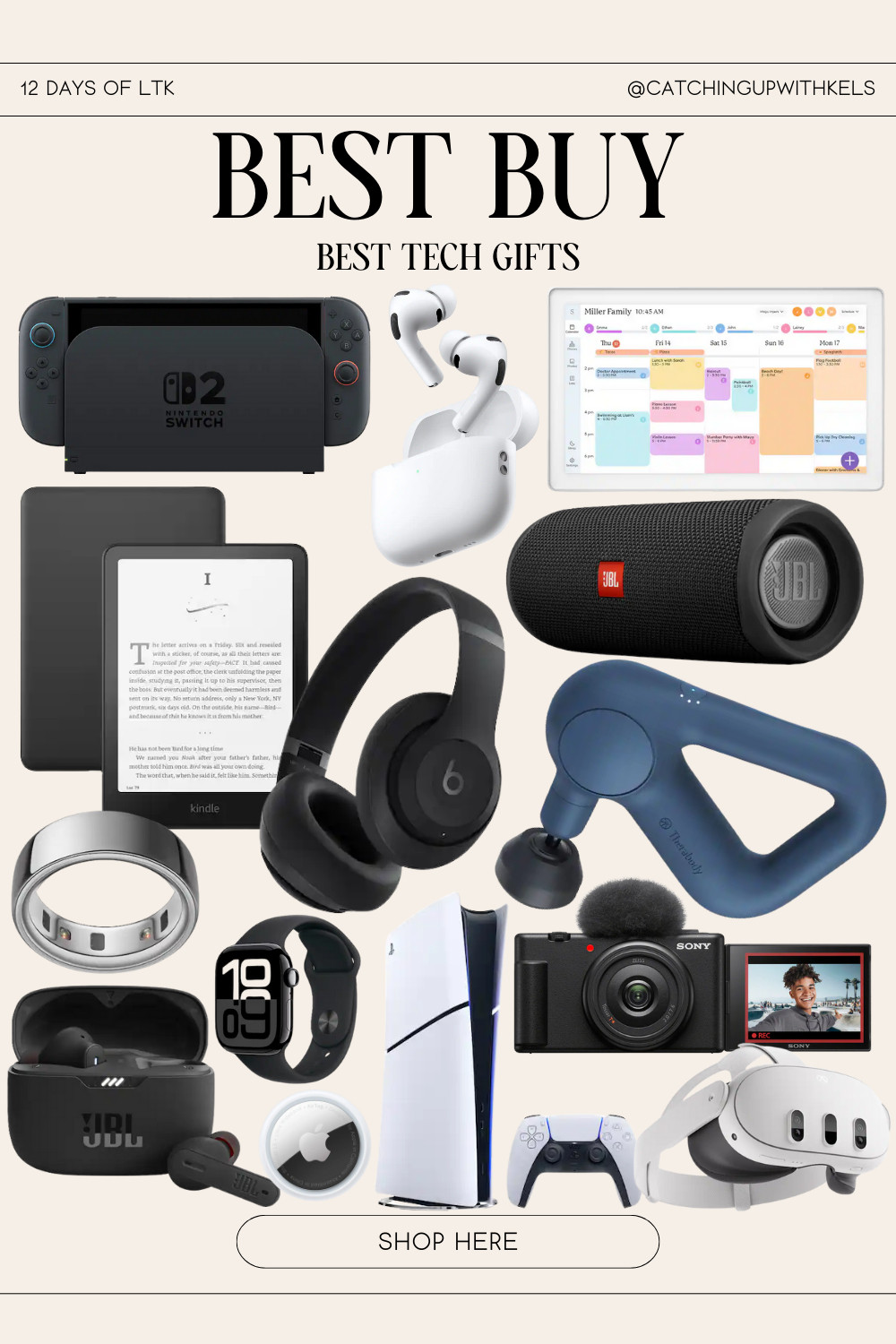 12 Days of LTK — Day 7! Today’s roundup: the best tech gifts from Best Buy! Perfect for every gadget lover on your list!  

 #LTKGiftGuide #LTKHoliday #LTKSeasonal
