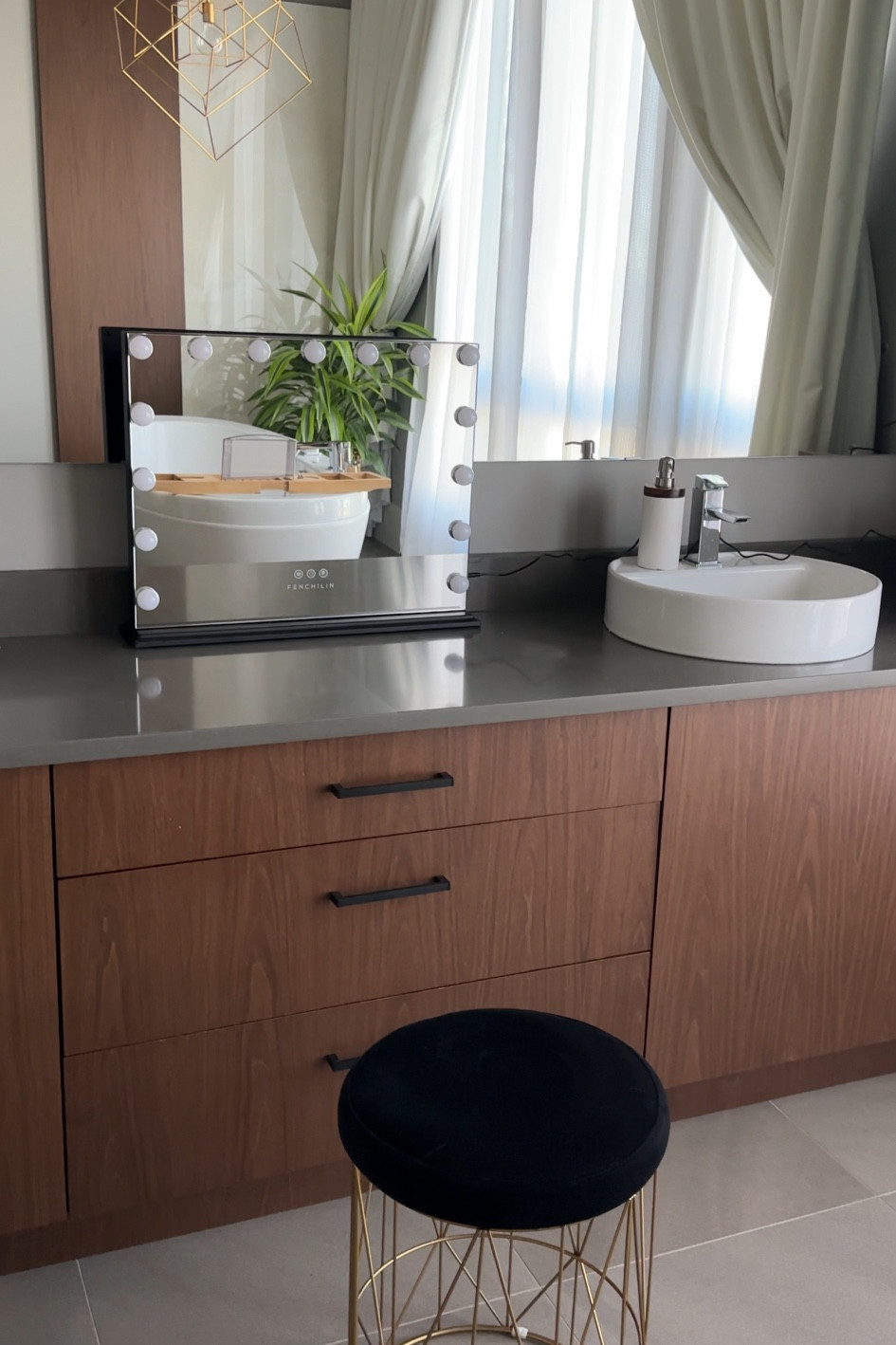 New vanity mirror with lights that I am loving!! There are 3 different light settings and it’s dimmable! 💄✨😊

#LTKhome #LTKsalealert #LTKGiftGuide