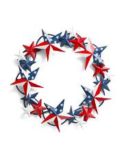23in Americana Star Wreath | TJ Maxx