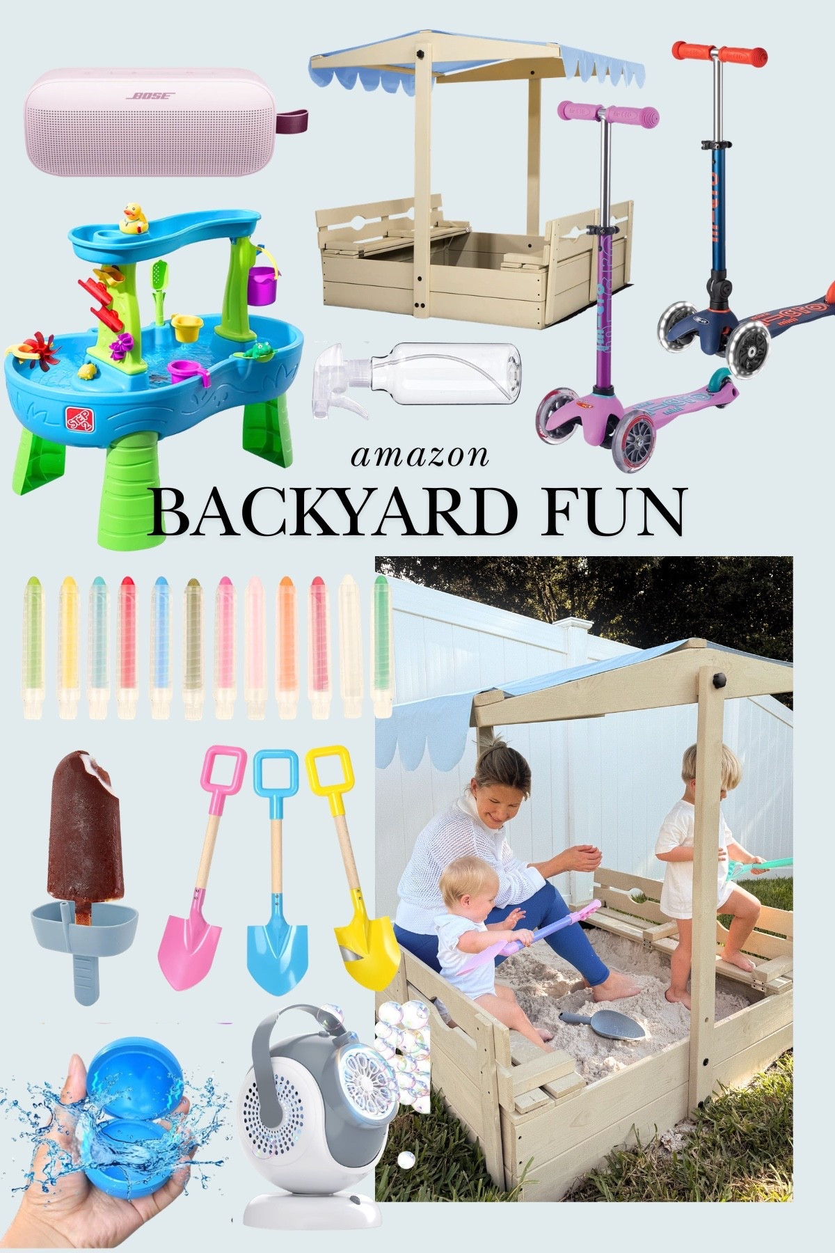all the fun in the backyard sun ☀️ many of our favorite backyards items on sale right now! 

#LTKKids #LTKmomlife #LTKBaby