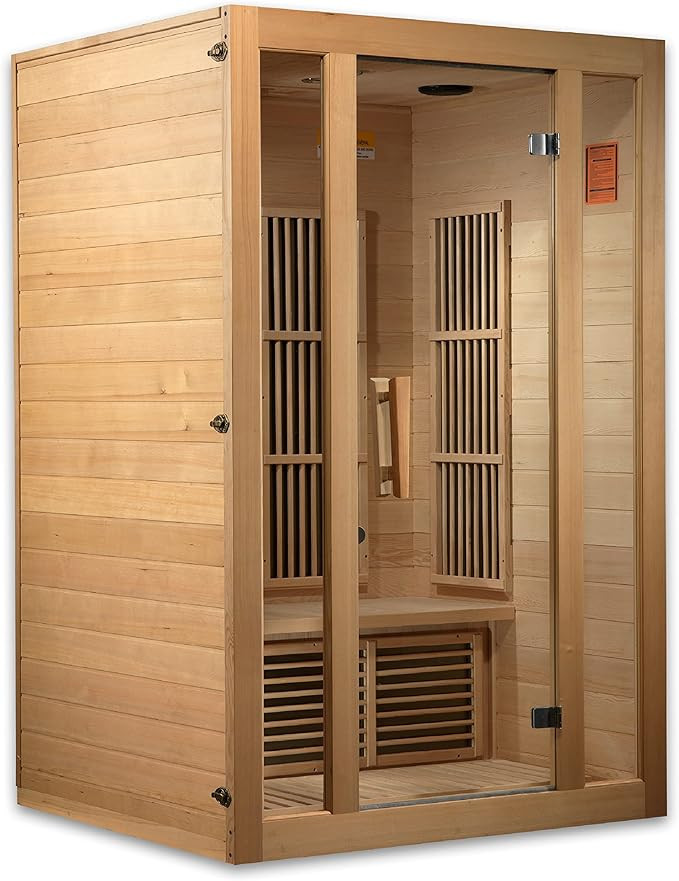 Maxxus Saunas Seattle 2-Person Low EMF (Under 8 MG) FAR Infrared Sauna, Curb Side Delivery 2024 M... | Amazon (US)