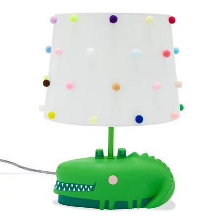 Rainbow Dots Shade with Alligator Lamp Base by Drew Barrymore Flower Kids | Walmart (US)