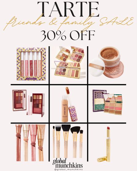 Friends and family SALE! 30% off sitewide and free shipping at Tarte! Use code: FAM30 to get your favorite beauty items!

#LTKbeauty #LTKover40 #LTKsalealert