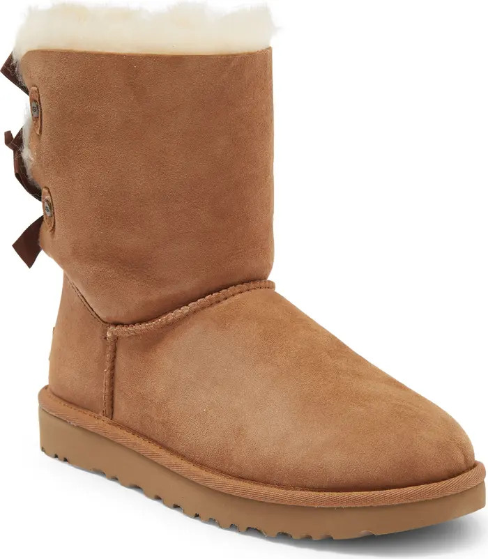 UGG® Bailey Bow II Genuine Shearling Boot (Women) | Nordstromrack | Nordstrom Rack