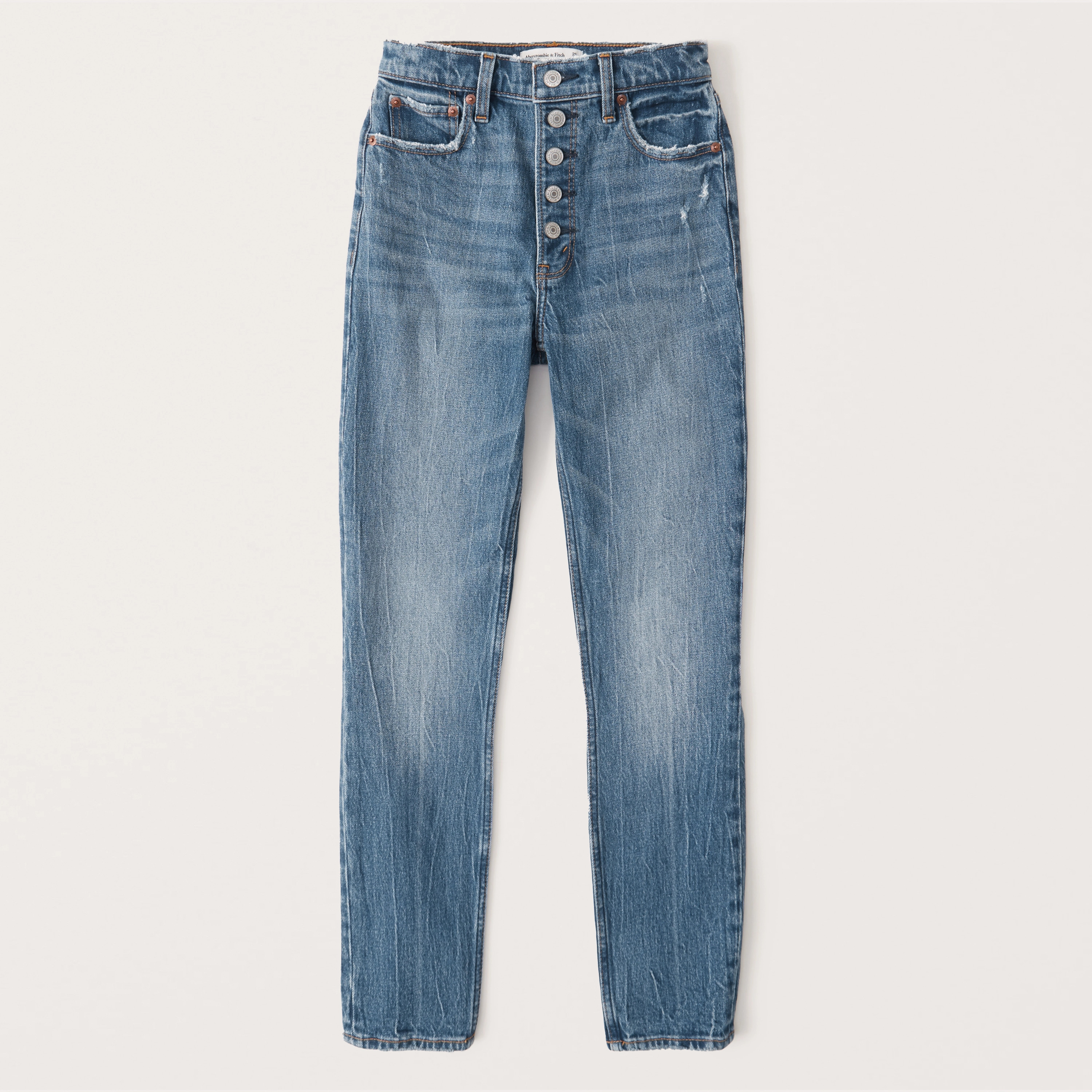 High Rise Skinny Jeans | Abercrombie & Fitch (US)