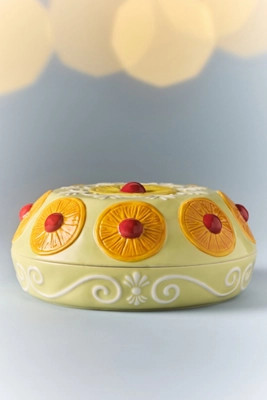 Yule Stoneware Pie Keeper | Anthropologie (US)