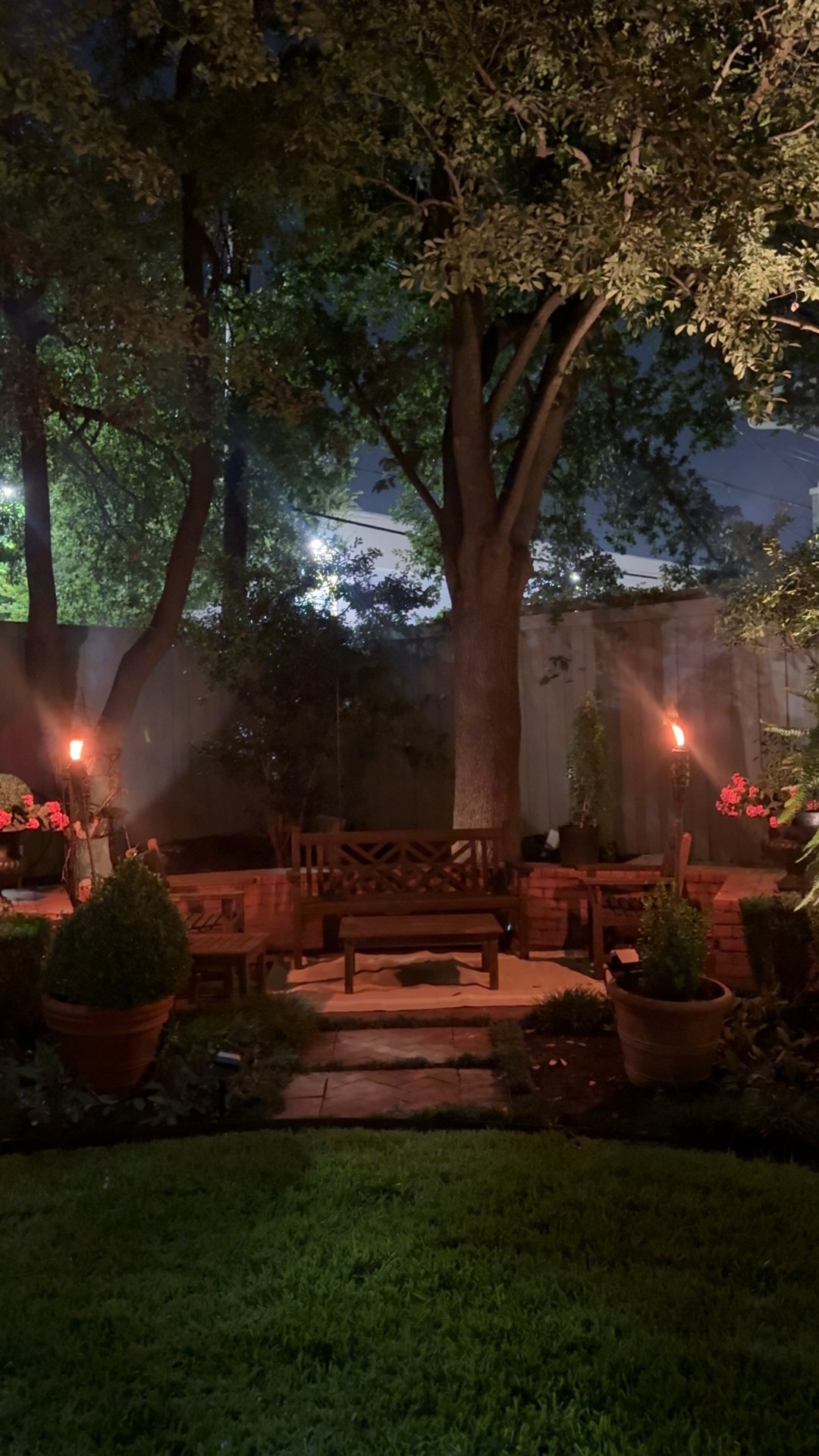 mosquito free night in the backyard 

#LTKHome