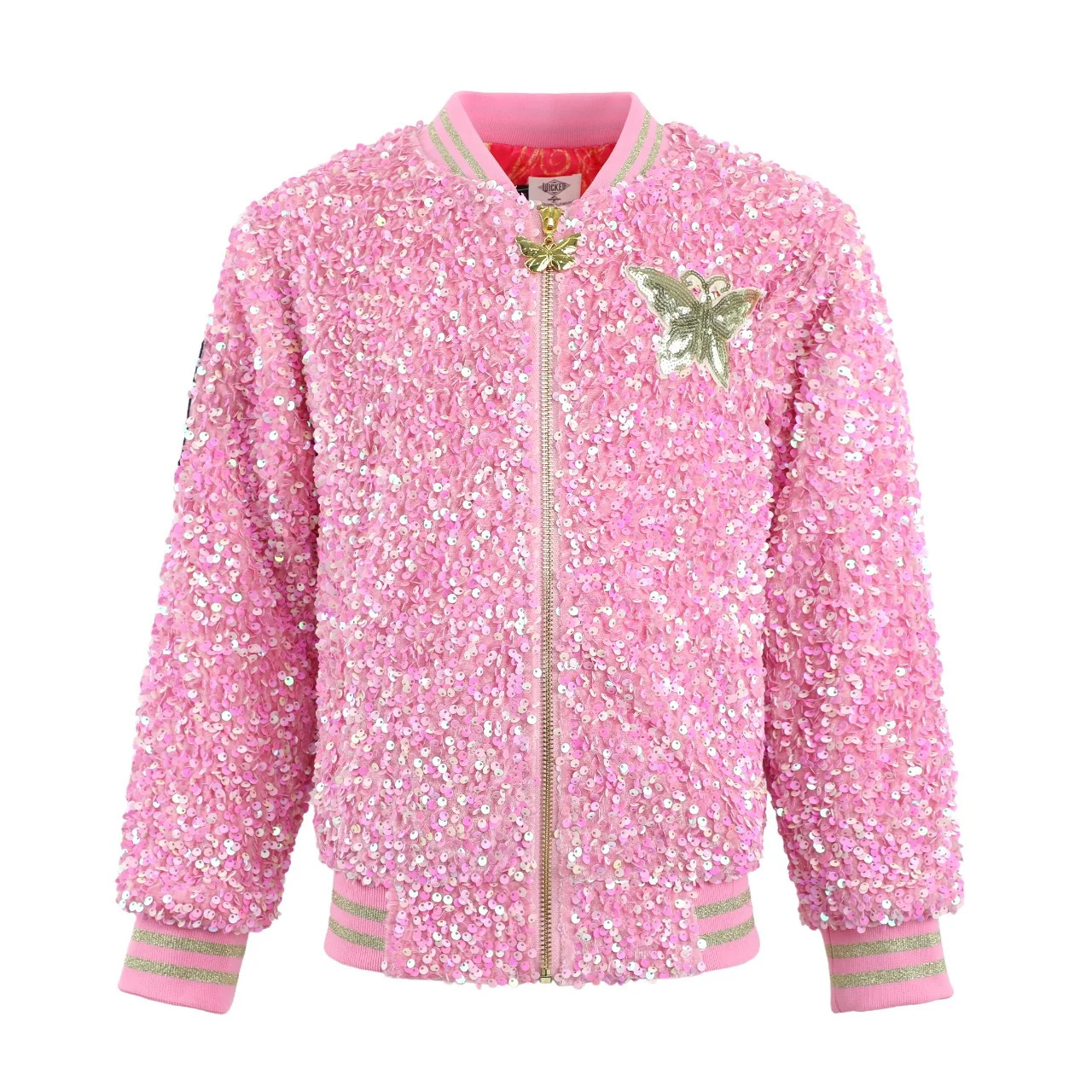 Glinda Sequin Ombre Bomber | Lola + The Boys