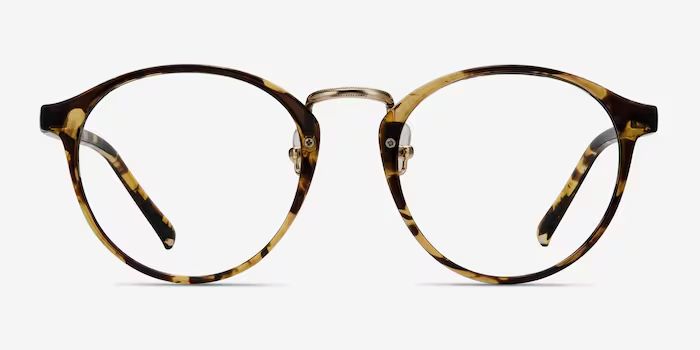 Chillax - Round Tortoise Frame Eyeglasses | EyeBuyDirect | EyeBuyDirect.com