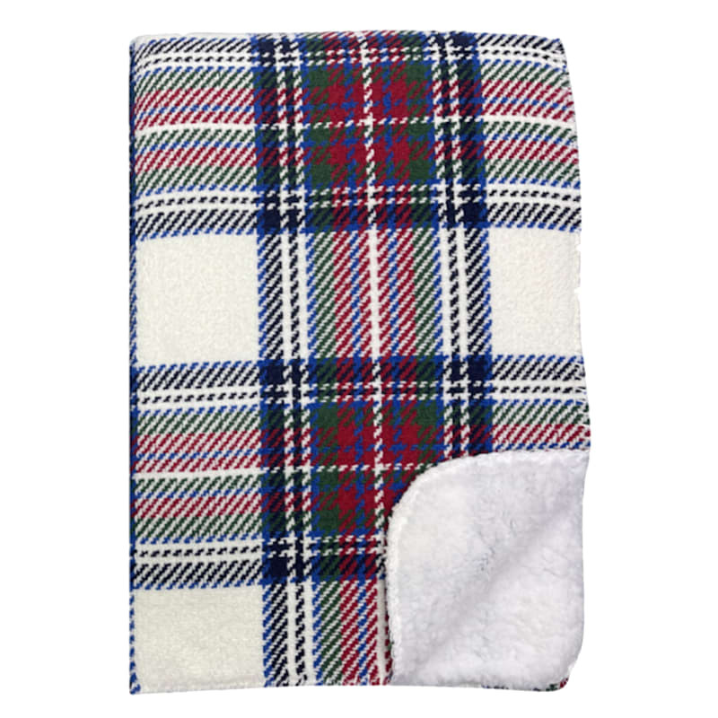 Classic Christmas Plaid Throw Blanket, 50x60 | At Home