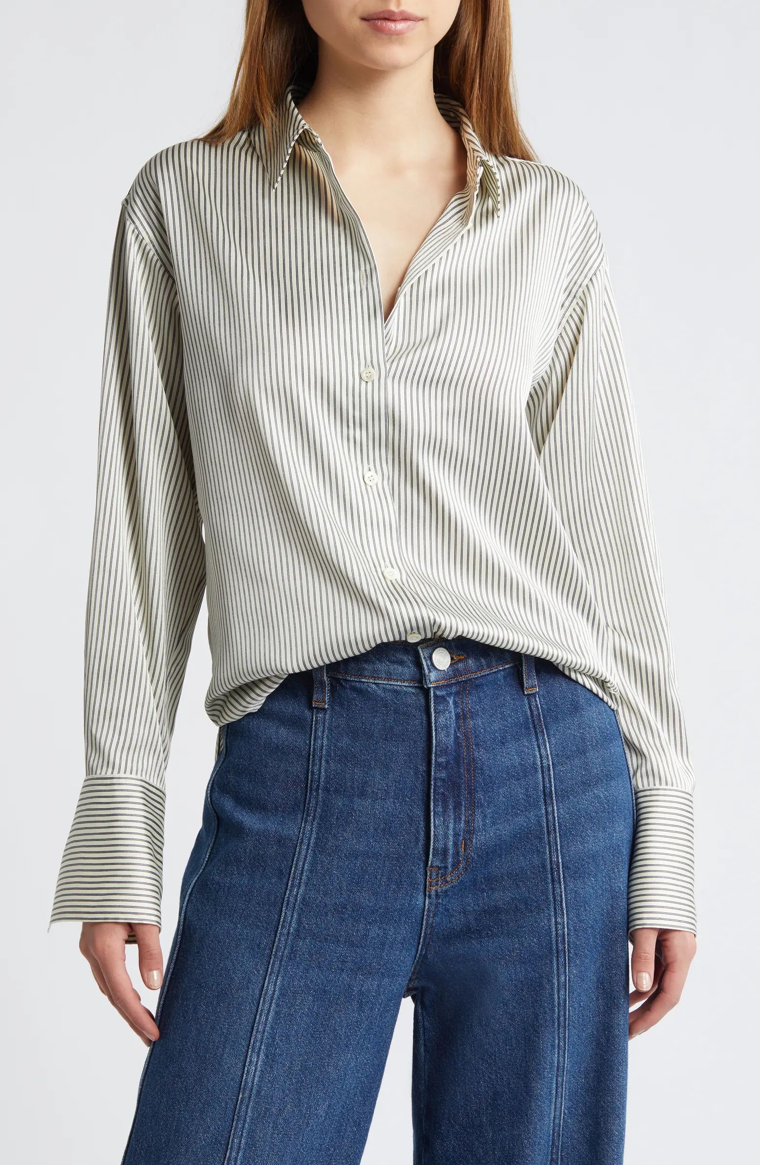 FRAME The Standard Button-Up Shirt | Nordstrom | Nordstrom