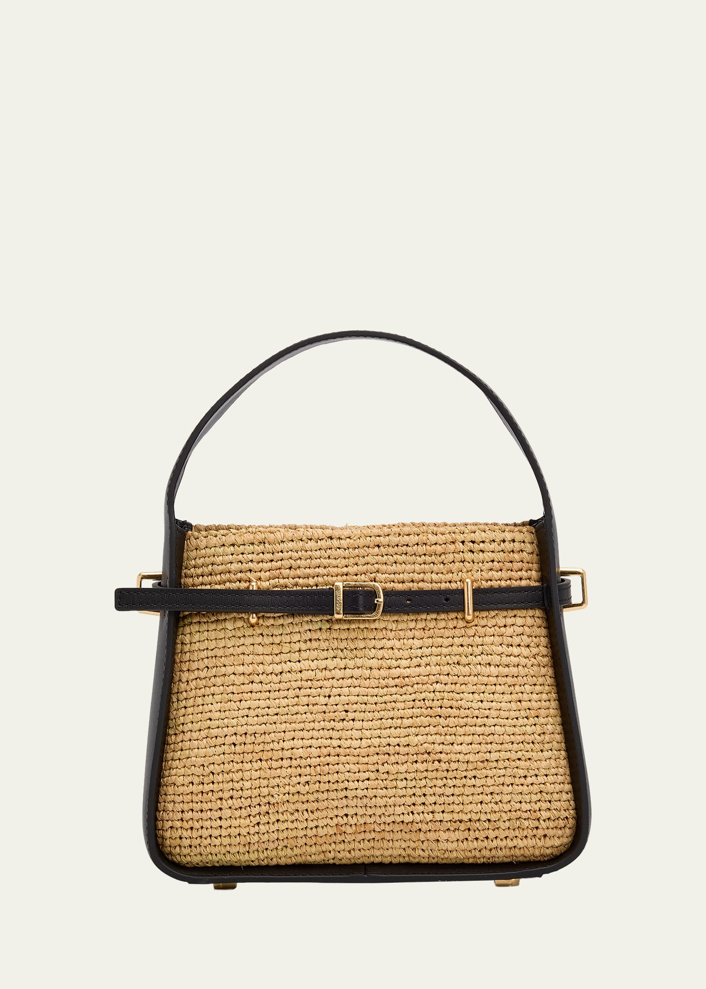 SIMKHAI Cleo Mini Raffia Bucket Bag | Bergdorf Goodman