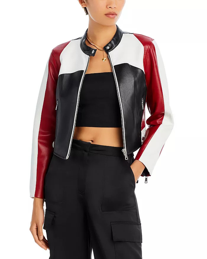Faux Leather Moto Jacket - 100% Exclusive | Bloomingdale's (US)