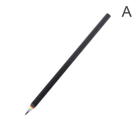 Rainbow Pencil Black White Wood 2b Pencil Set School Stationery Office T0D2 | Walmart (US)