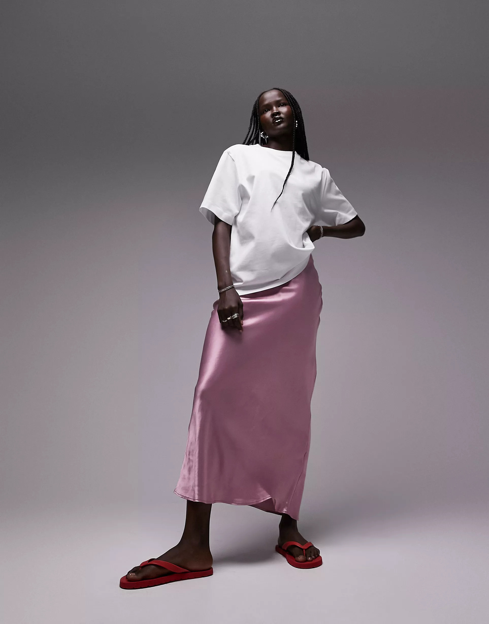 Topshop premium basic short sleeve tee in white | ASOS (Global)