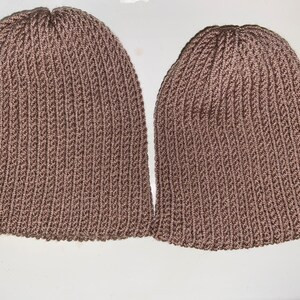 Merino Knit Baby Hat, Earth Toned Baby Neutral Color Knit Baby Beanie, Natural Fiber Brown Baby B... | Etsy (US)