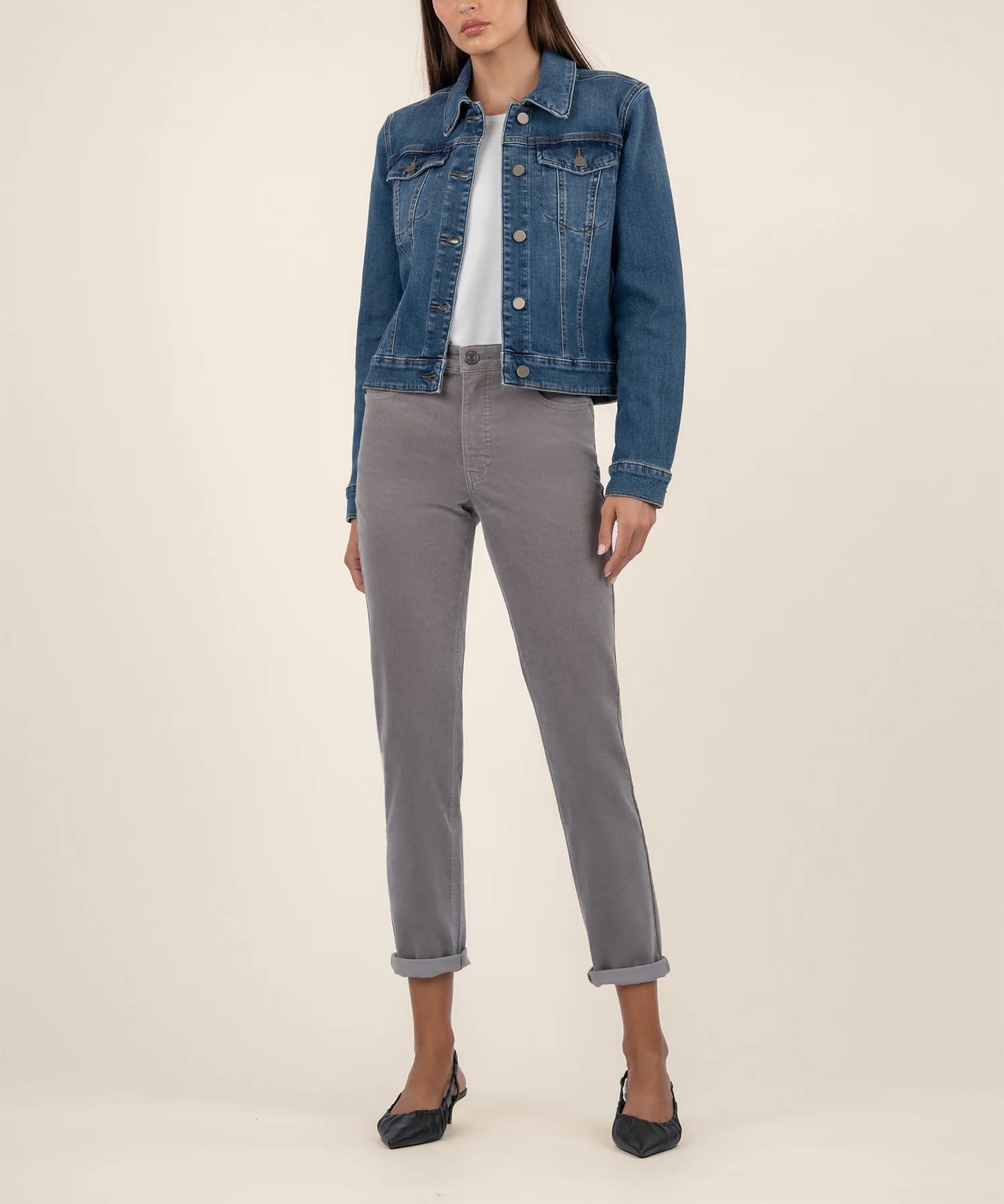 Julia Crop Denim Jacket - Kut from the Kloth | Kut From Kloth