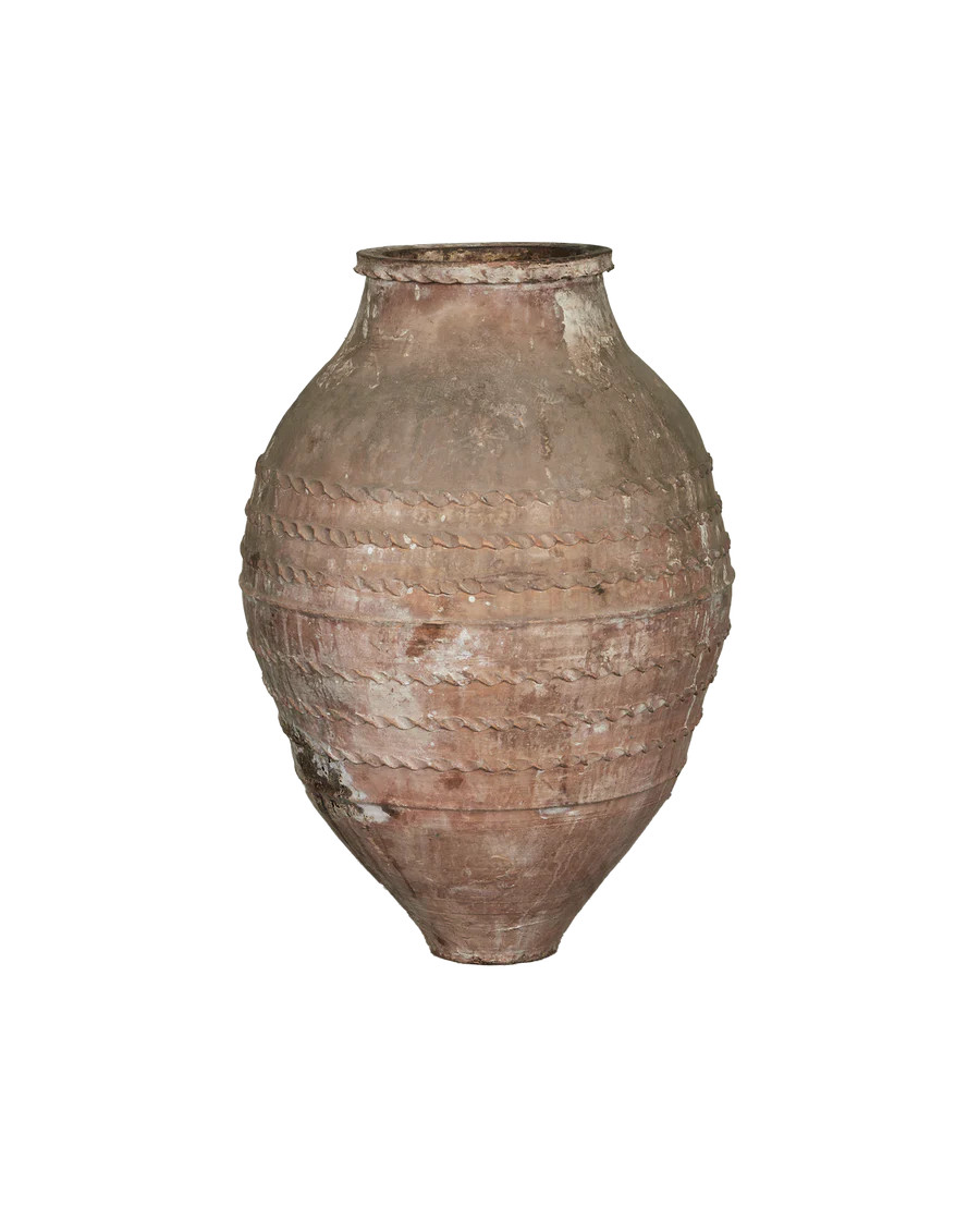 Olive Ateliers Antique Turkish Olive Jar - Pots, Pottery, and Planters | Olive Ateliers