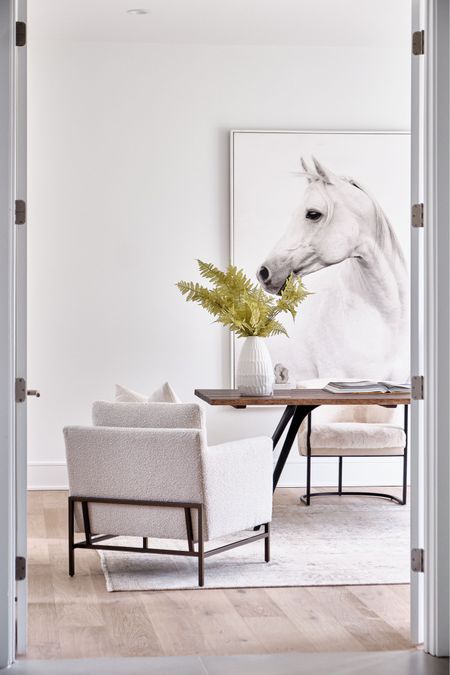 Our all time fav!! This stunning all-white horse art piece is simply breathtaking. The intricate details and delicate shading add depth and dimension to the image, making it truly mesmerizing. It's the perfect addition to any modern or minimalist decor style. Contact us today to learn more about our curated collection of horse art. 🎨🐴 #allwhitehorseart #minimalistdecor #interiordesignideas

#LTKhome #LTKGiftGuide