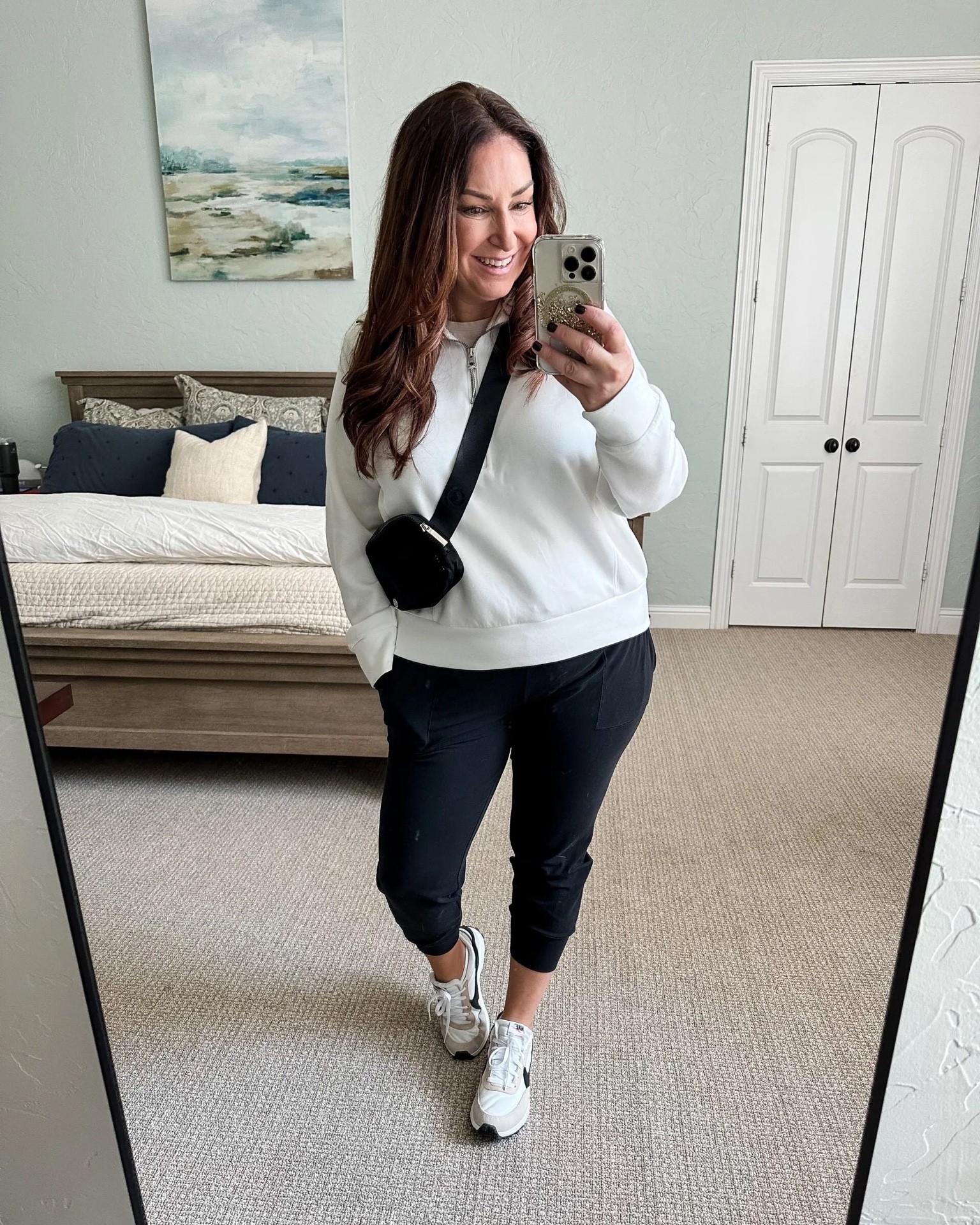 The Best Spanx Half Zip 

Fit tips: Tee tts, L // Half Zip tts, L // Joggers tts, L // Sneakers Size up 1/2 

Athletic wear | Athleisure wear | womens workout wear | loungewear | Spanx | Spanx fashion 

#LTKfit #LTKstyletip #LTKcurves