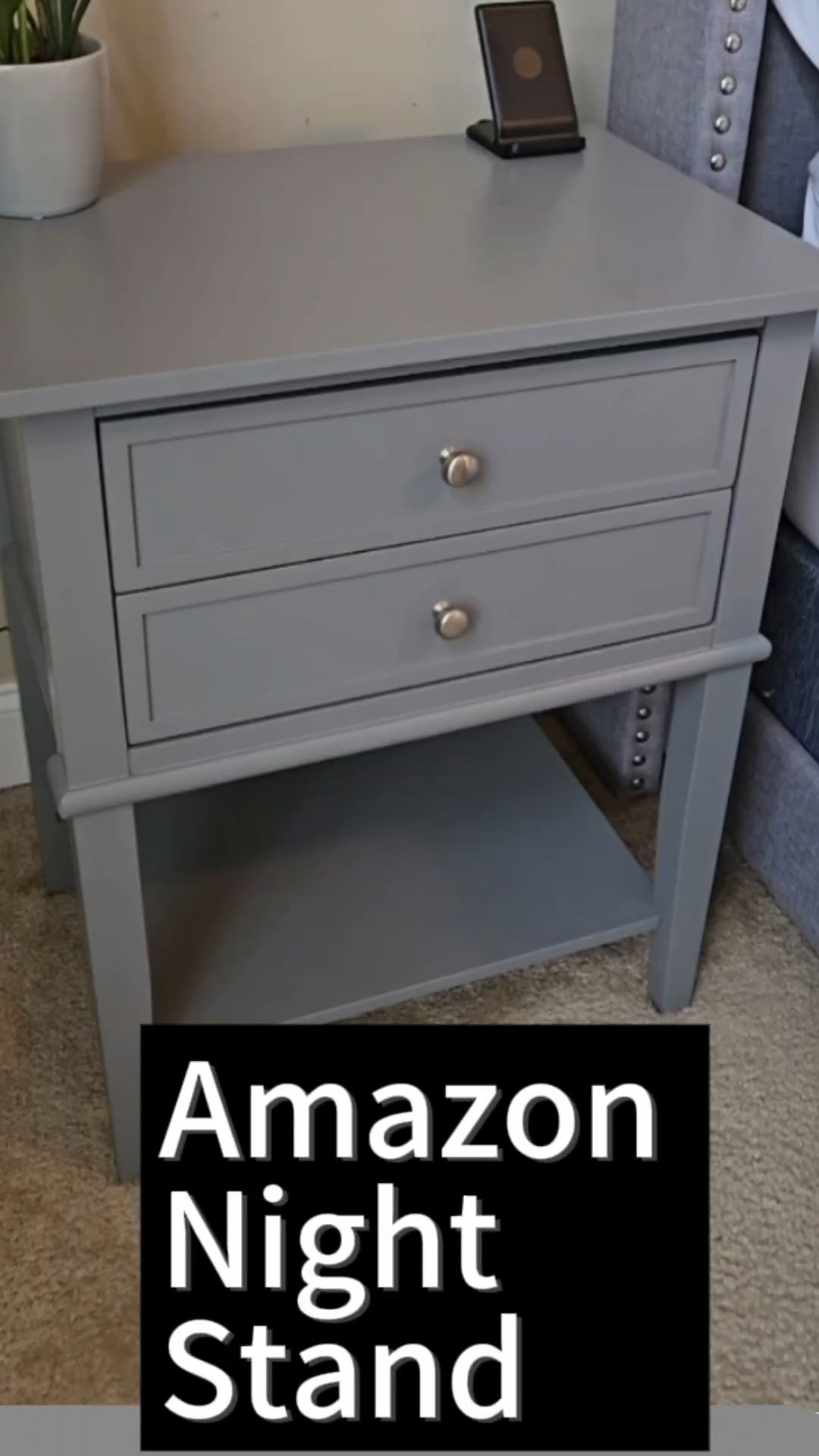 Neutral nightstand find ✨Clean lines, sturdy design, and the perfect cozy corner vibe.Linked below 🤍

#LTKHome #LTKFamily #LTKStyleTip