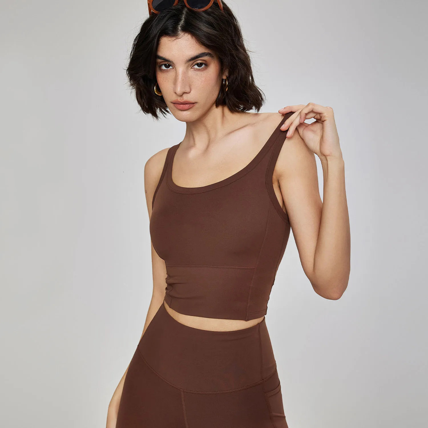 Save Big on Bulk  A38 Fixed Cup Women Yoga Tank Tops Outfits Sleeveless Sports T Shirt Workout Fi... | DHGate