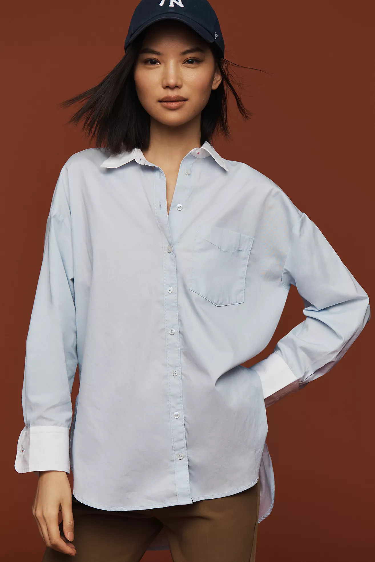 The Bennet Buttondown Shirt by Maeve | Anthropologie (US)