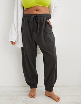 Aerie High Waisted Vacay Jogger | American Eagle Outfitters (US & CA)