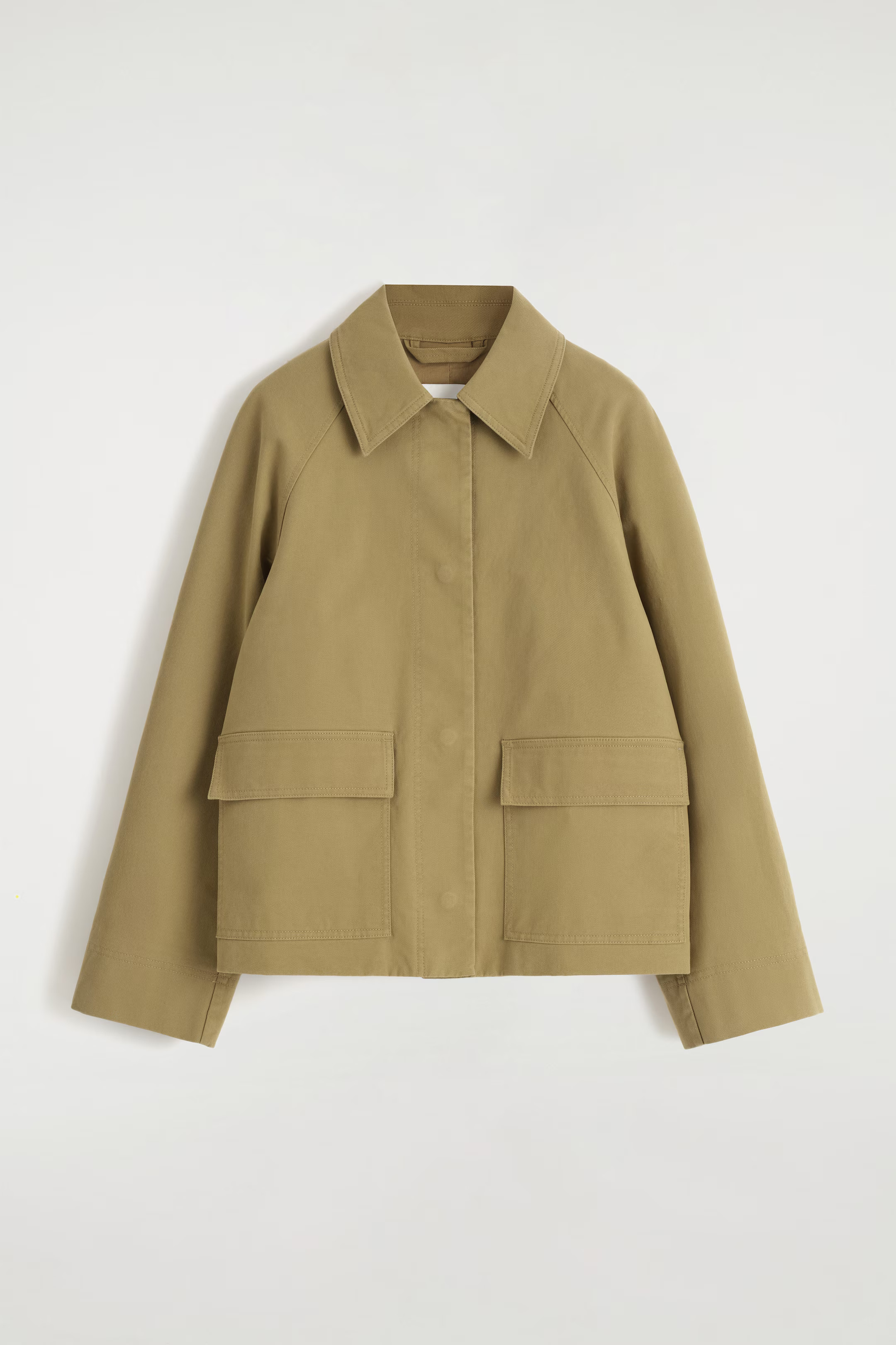 COTTON UTILITY JACKET - BEIGE | COS | COS (EU)