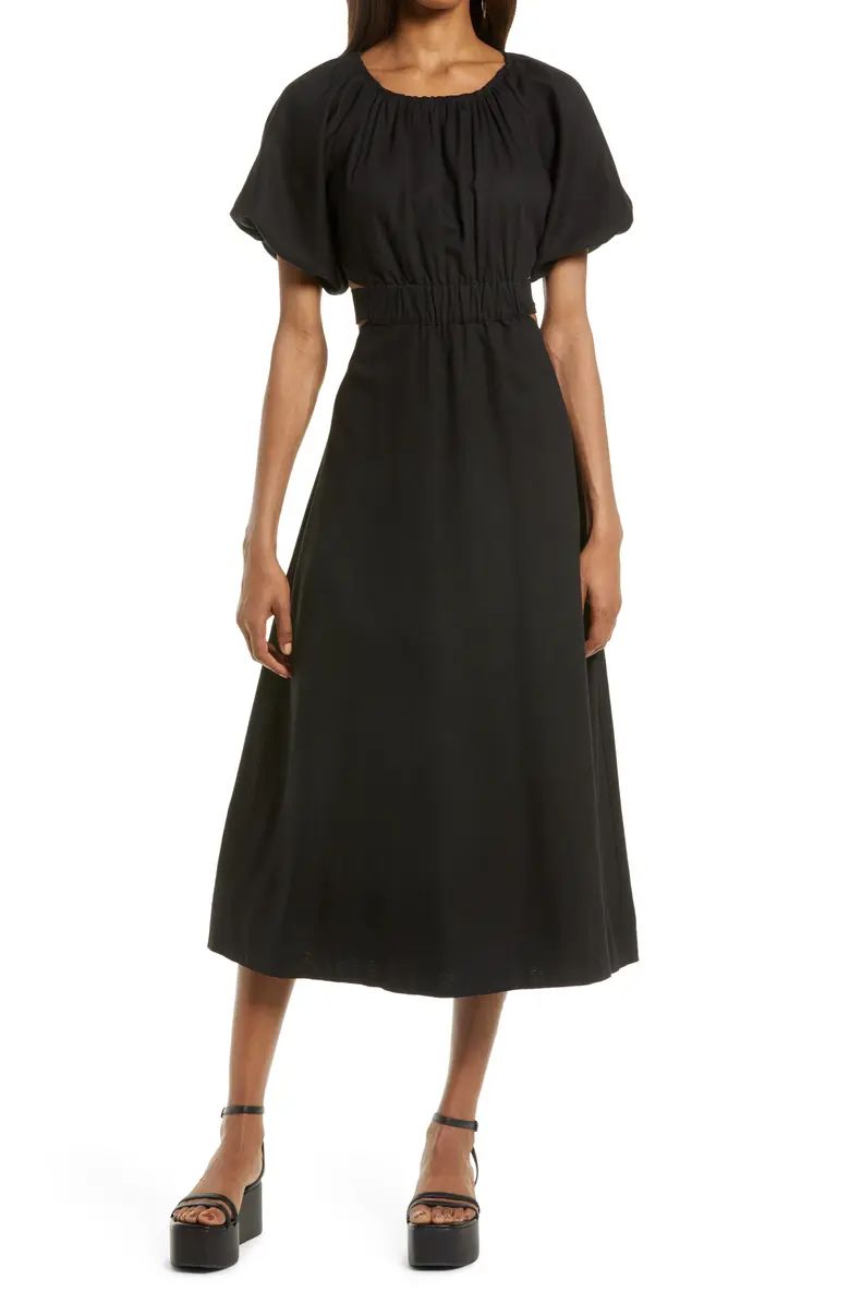 Puff Sleeve Maxi Dress | Nordstrom | Nordstrom