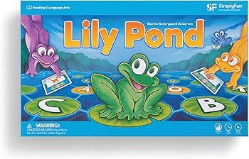 SimplyFun Lily Pond - an Educational Game to Practice Early Reading and Spelling - an Engaging an... | Amazon (US)