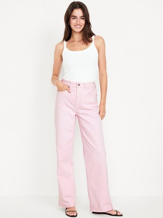 Extra High-Waisted Wide-Leg Jeans | Old Navy (US)