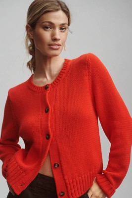 Michael Stars Willa Crew Cardigan Sweater | Anthropologie (US)