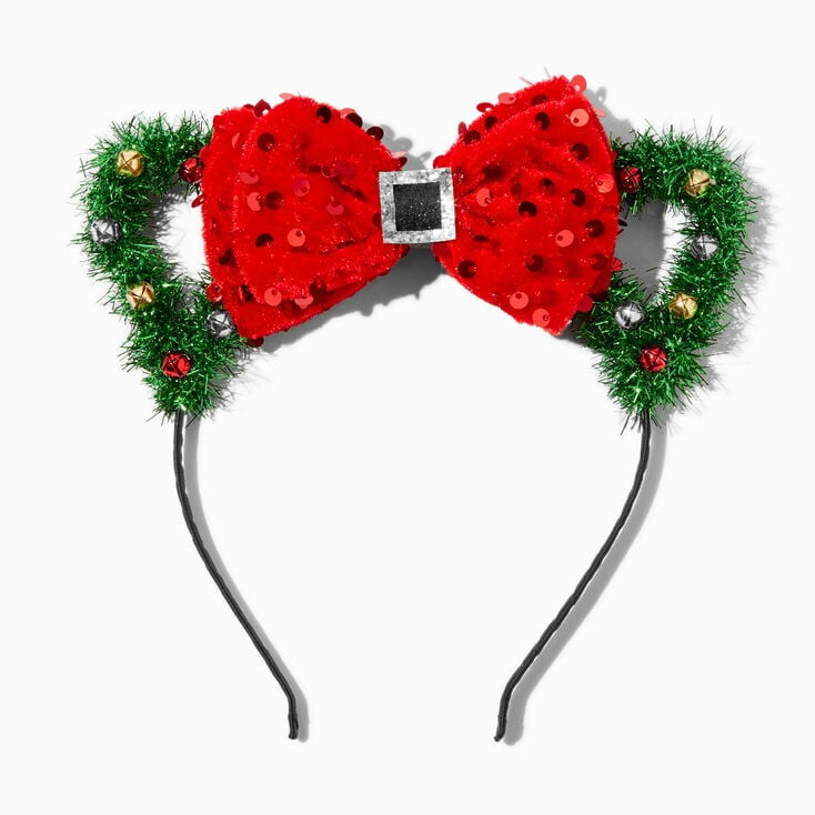 Tinsel & Bow Cat Ear Headband | Claire's (UK)