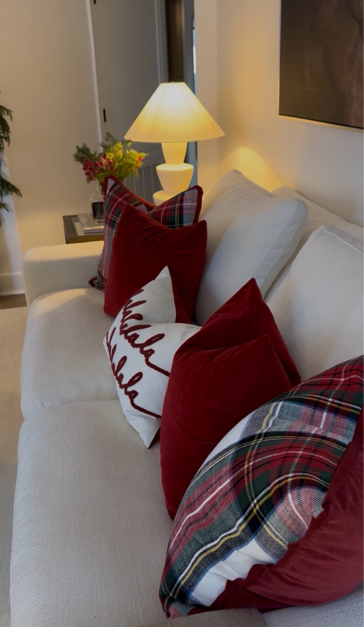Cozy Christmas pillow combo❤️🎄