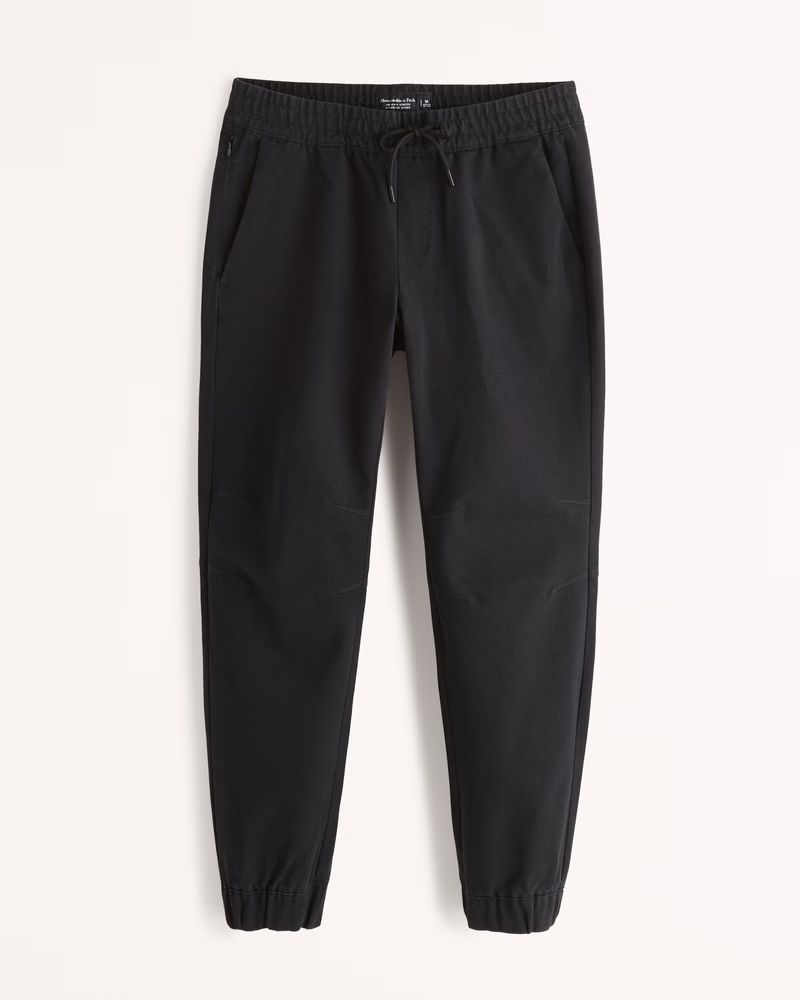 Men's A&F 4-Way Stretch Crossover Joggers | Men's | Abercrombie.com | Abercrombie & Fitch (US)