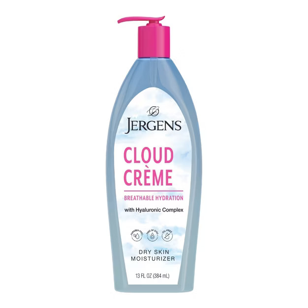 Jergens Cloud Crème Body Moisturizer, Breathable Hydration Body Lotion, Non-Greasy, Fast-Absorbi... | Target