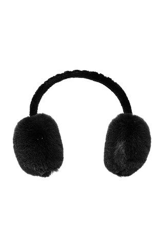Goldbergh Fluffy Earwarmers in Black from Revolve.com | Revolve Clothing (Global)