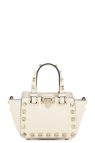 Micro Rockstud Tote Crossbody Bag | FWRD 